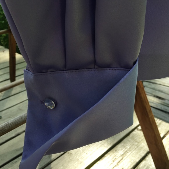 Holt Renfrew glam lavender blouse. - Picture 4 of 6